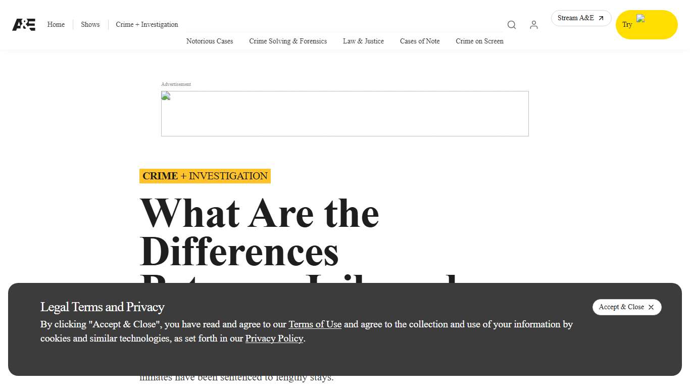 What Are the Differences Between Jails and Prisons?